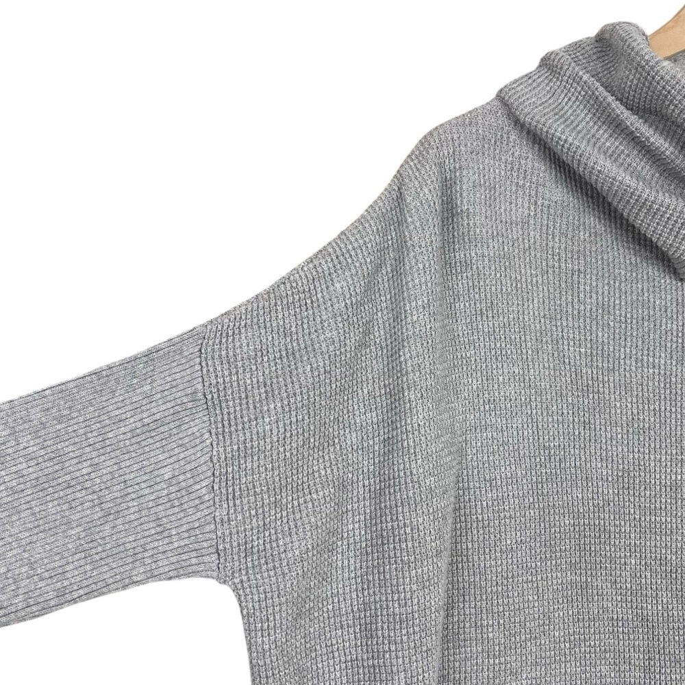 Planet by Lauren G Sweater One Size Loose Cowl Neck Knit Pullover Quiet Luxury - Picture 7 of 11